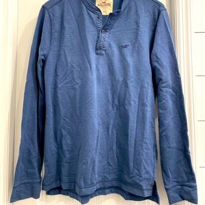 Men’s Hollister long sleeve Henley